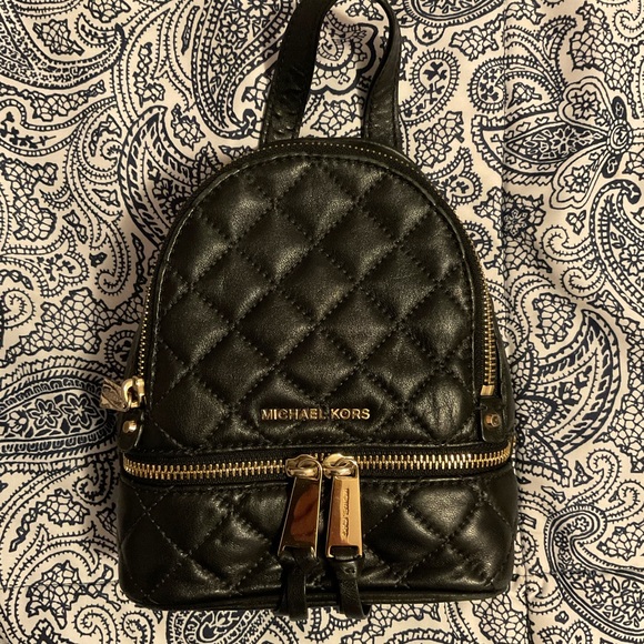 Michael Kors Mini Rhea Backpack - Picture 2 of 5
